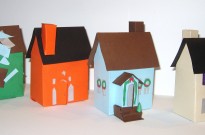 Cách làm ngôi nhà bằng giấy bìa cứng dễ thương dành cho bé cưng